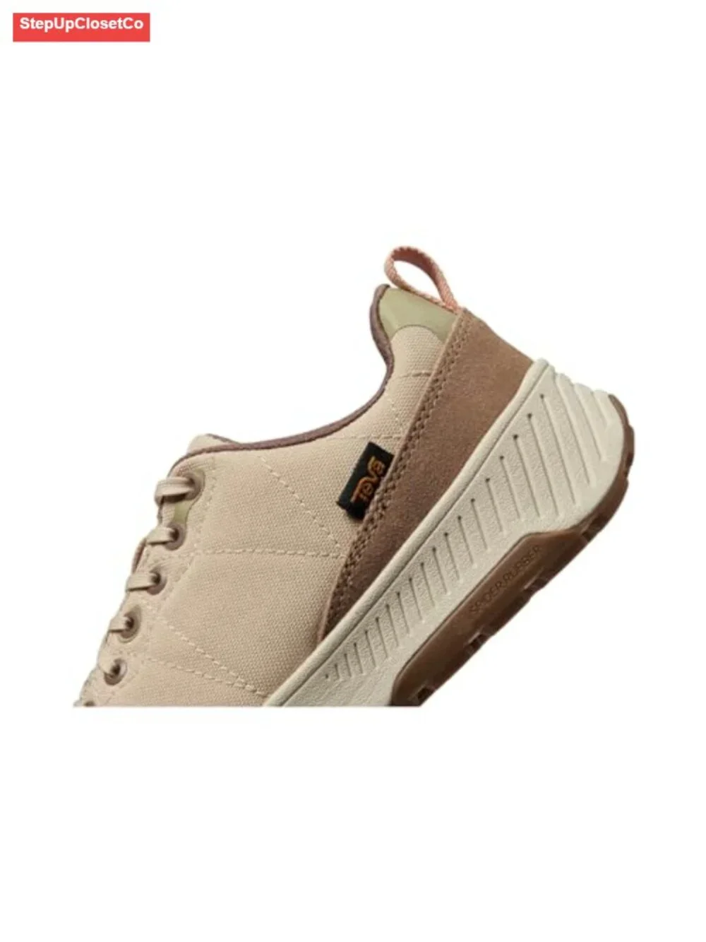Women's Recycled Polyester Lace-Up Hiking Sneakers Lightweight